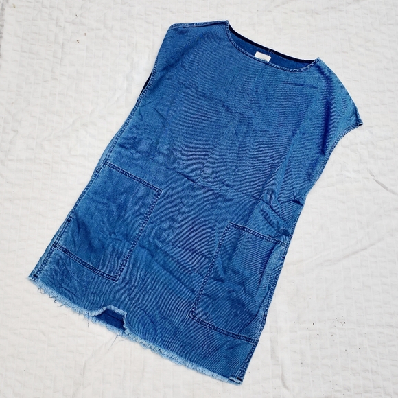 Aritzia Wilfred Denim Dress - Picture 1 of 3